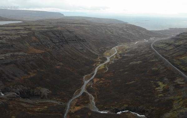 Vestfjarðavegar um Dynjandisheiði